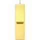 Waschtischarmatur in goldener Ausführung, mit klaren Linien und minimalistischem Design. Ideal Standard zeigt funktionale Eleganz für moderne Badezimmer.